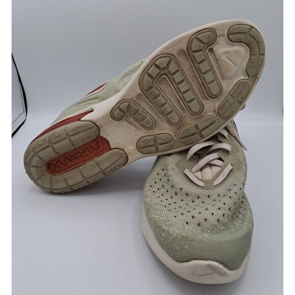 Nike Air Max Sequent 4 Light Bone Fly Knit Gray & Orange Men's 11.5 AO4485-007 - Picture 10 of 16